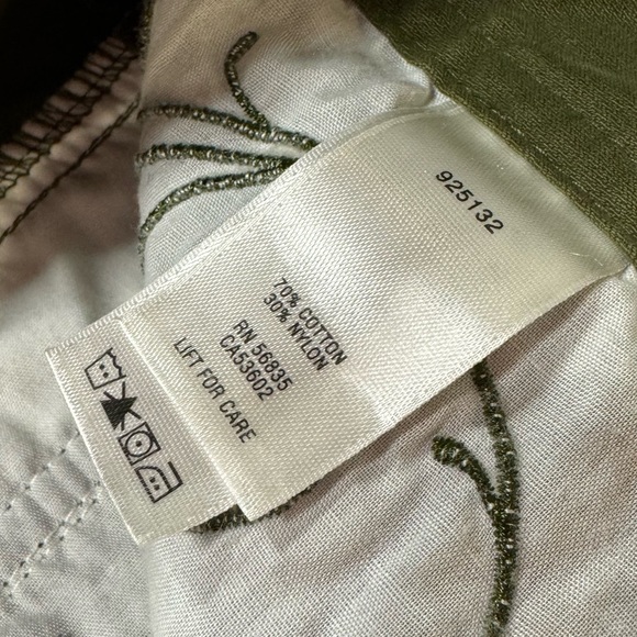 Cabela's Pants Forest Green Size 12 Straight Leg High Waist NEW! - Picture 11 of 16